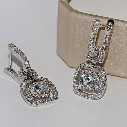 Women's Shining Zircon Earrings Earrings
