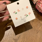 Pink Small Flower 8 Piece Set