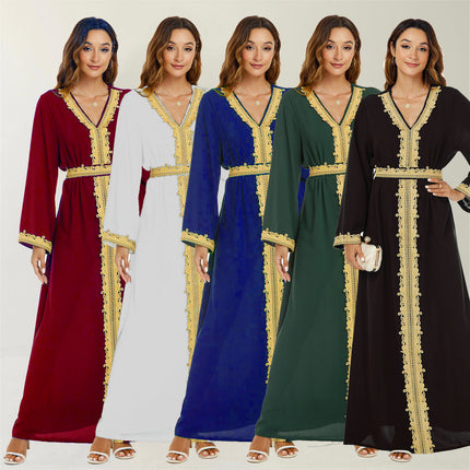 Middle East European And American Arab Women's Dress Dress