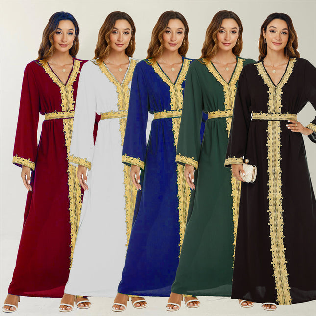 Middle East European And American Arab Women's Dress Dress