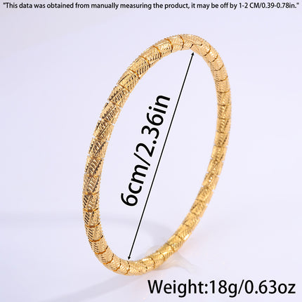 Stainless Steel Bamboo Round Beads Bracelet