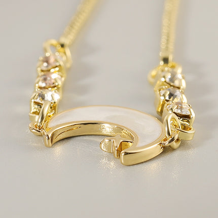 Korean Simple Moon Bracelet Women