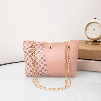 Dotted Prints Chain Shoulder Messenger Bag