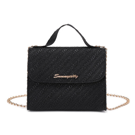 Simple Embossed Chain Simple Handbag