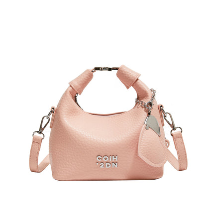 Fashionable Litchi Pattern Commuter Messenger Bag