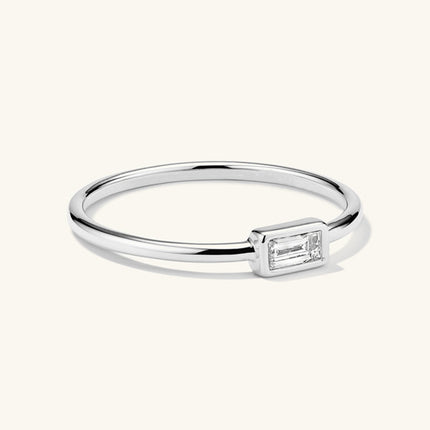 S925 Sterling Silver Simple Elegant High-grade Ring For Women