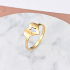 Cut Ring Gold / No 6