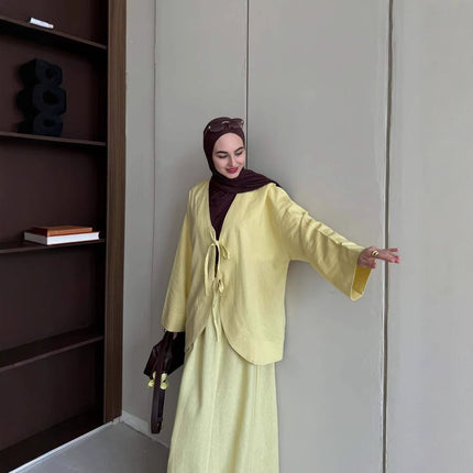 Middle East Arab Skirt Two-piece Set