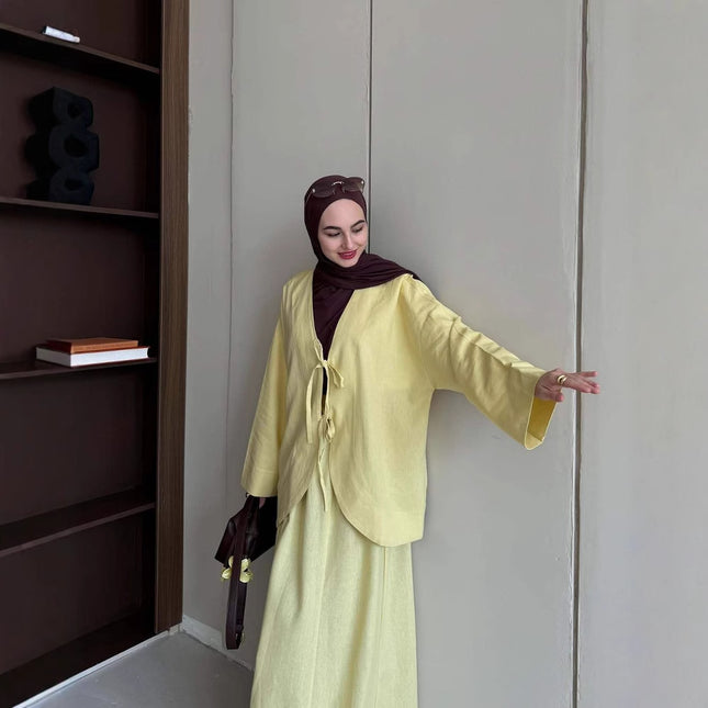 Middle East Arab Skirt Two-piece Set