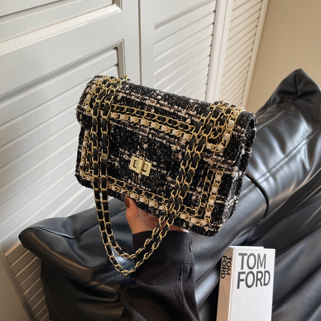 Women's Knitted All-match Small Square Bag