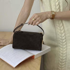 Suede Coffee / 19x5x11.5x8.5cm