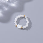 White Cat Ring / Free Size