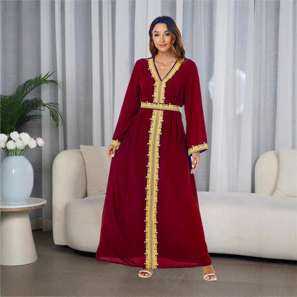 Middle East European And American Arab Women's Dress Dress