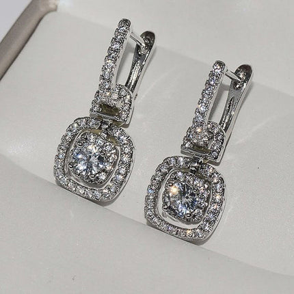 Women's Shining Zircon Earrings Earrings