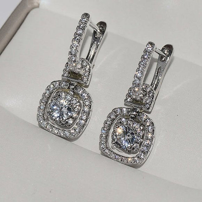 Women's Shining Zircon Earrings Earrings