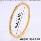 Gold Scratch Bracelet