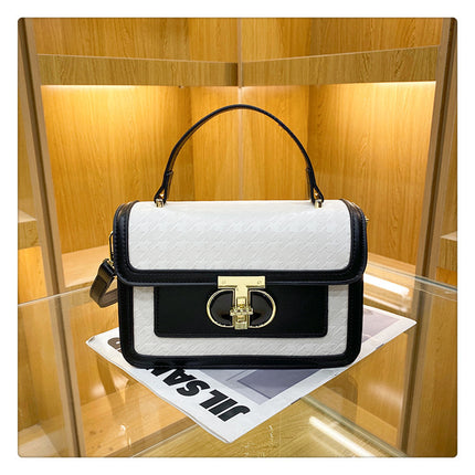 Popular Small Square Style New Stylish Good Texture Women's Shoulder Messenger Bag