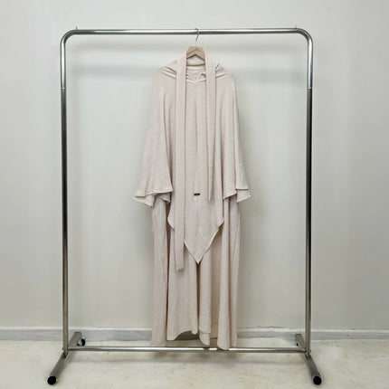 Two-piece Headscarf Suit Muslim Long Dress