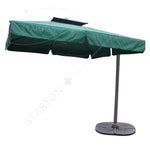 Parasol d'extérieur Novah 2022, grand parasol de jardin avec toile résistante pour protection solaire en extérieur.