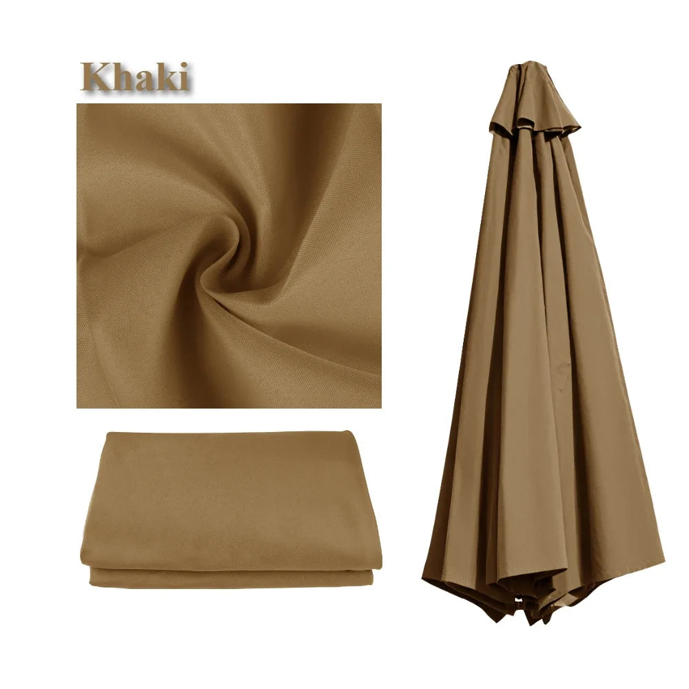 Housse de parapluie universelle Novah pour parasol, en tissu résistant, adaptée à différents modèles de parasols.