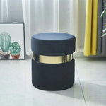 Pouf moderne en tissu de la marque Novah, mobilier ottoman élégant et confortable pour salon ou espace détente.