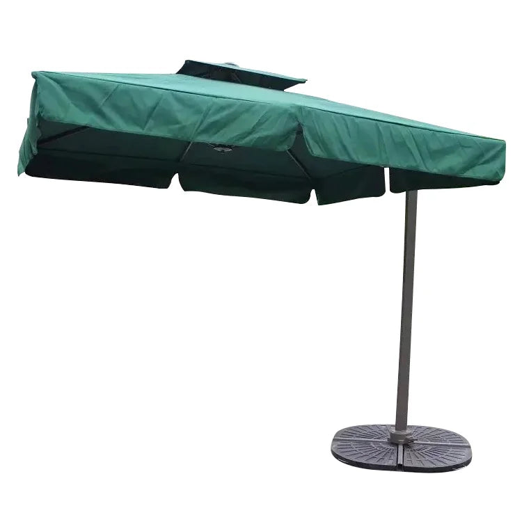 Parasol d'extérieur Novah 2022, grand parasol coloré pour jardin ou terrasse, protection solaire élégante.