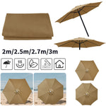 Tissu de parasol de remplacement Novah pour canopy de jardin extérieur, tissu résistant pour tonnelle de patio.