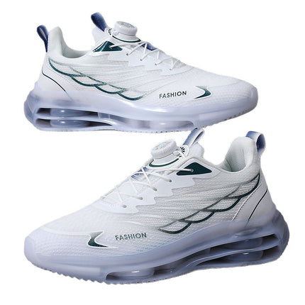 Rotating Button Youth Sports Running Casual Shoes