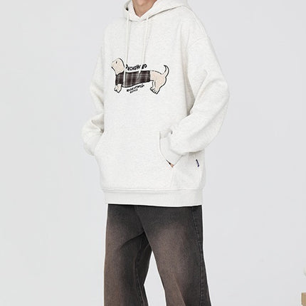 Original Sausage Dog Patch Pullover Hoodie