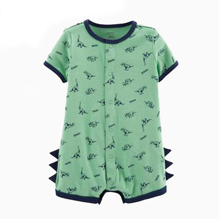 Newborn Baby Children's Clothing Men's And Women's Baby Short-sleeved Romper Climbing Clothing Jumpsuit