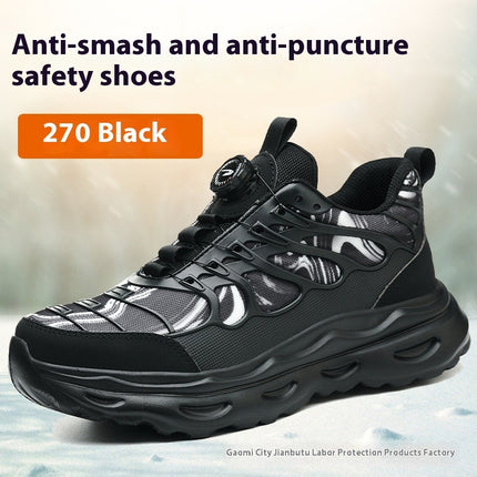 Anti Smashing And Puncture Lightweight Labor Protection Shoes