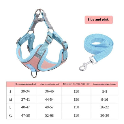 Reflective Chest Harness Pet Supplies