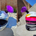 Purple braids to the sky