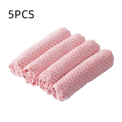 Kitchen Dishcloth Degreasing Water Uptake Not Shedding Hair