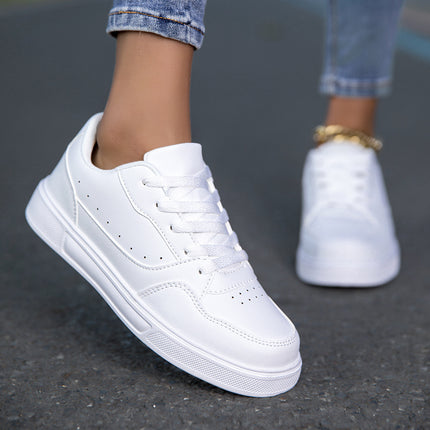 Breathable White Korean Casual Sneaker Breathable