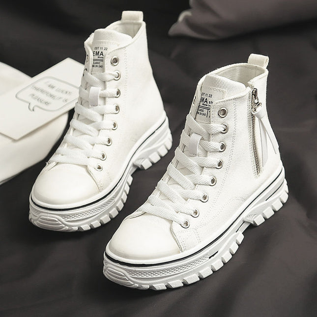 Women's High Top All Match Canvas Shoes