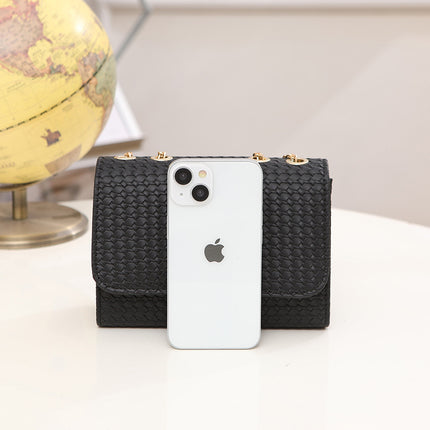 Women's Plaid Tassel Large Capacity Fashion Messenger Bag