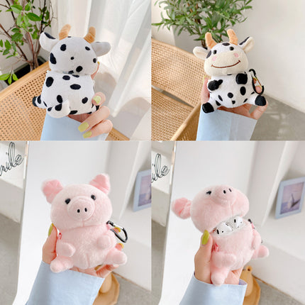Wireless Bluetooth Cartoon Plush Earphone Box