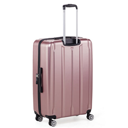 Three In One Set Of Vertical Striped Suitcase