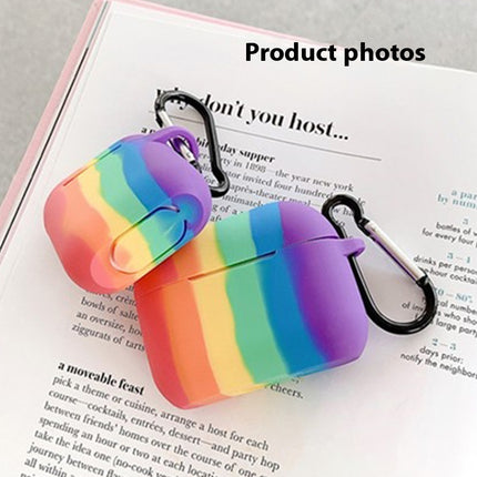 Applicable To Airpods Rainbow Wireless Bluetooth Earphone Cover