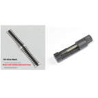 10 Silver Black Set / 20mm