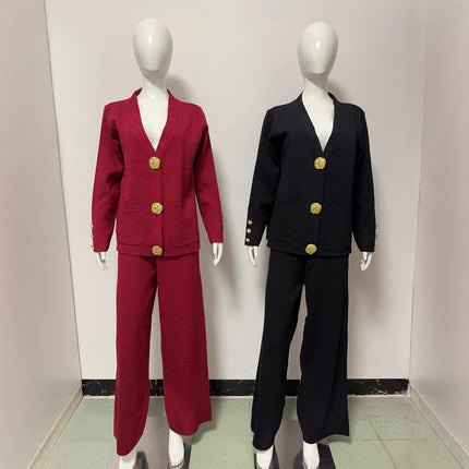 European Goods Casual Fashion Two-piece Suit Female Spring And Autumn All-match