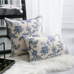 Housse de coussin de style chinois pour canapé, décoratif avec motifs traditionnels, de la marque Novah.
