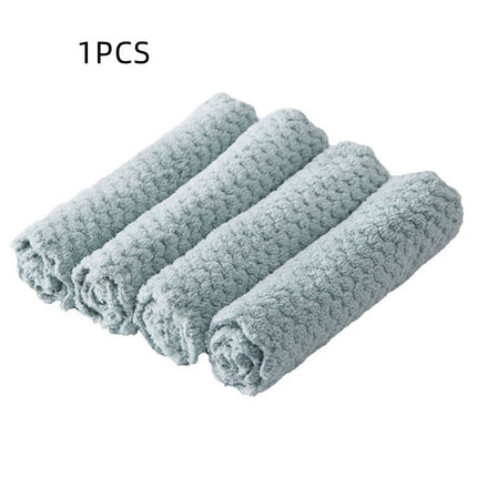 Kitchen Dishcloth Degreasing Water Uptake Not Shedding Hair