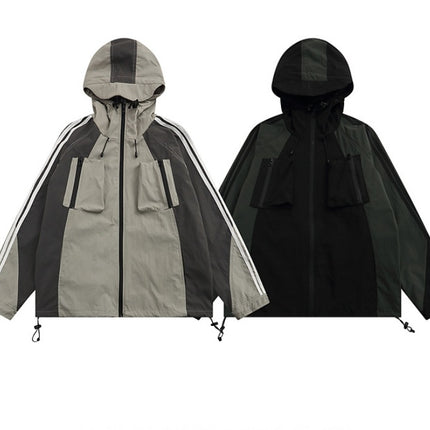 Outdoor Jacket Coat Men's Niche Hooded Jacket