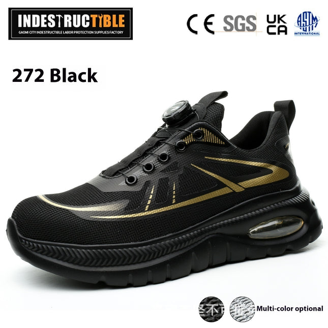 Anti Smashing And Puncture Lightweight Labor Protection Shoes