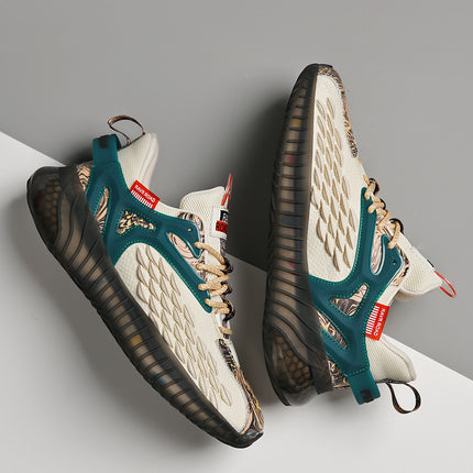 Men's Sports And Leisure Mesh Surface Breathable Shoes