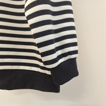 Yiyiyouni Knitted Thick Casual Striped Pullovers Women