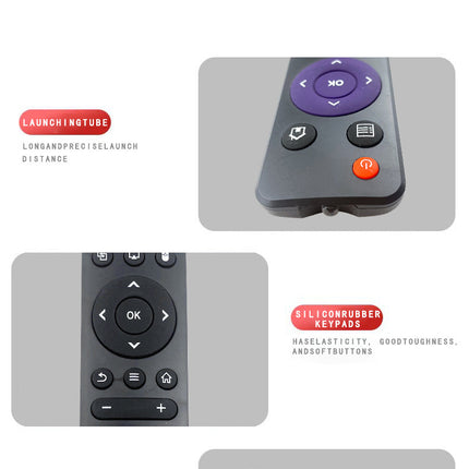 Button Sensitivity TV Remote Control