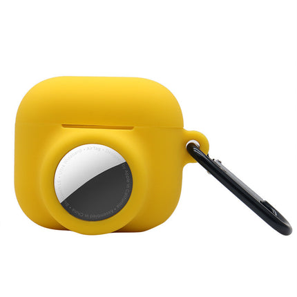 Applicable To Airpods 4airtag Tracker 2-in-1 Silicone Bluetooth